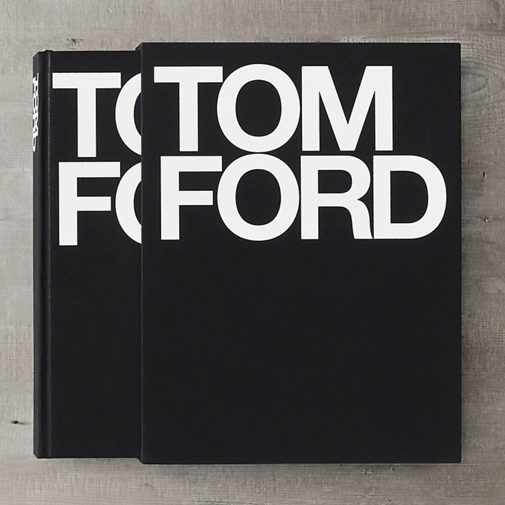 Tom Ford Black Hardcover Book